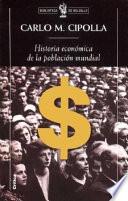 libro Historia Económica De La Población Mundial